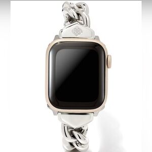 Kendra Scott women’s stainless steel chain Apple Watch band